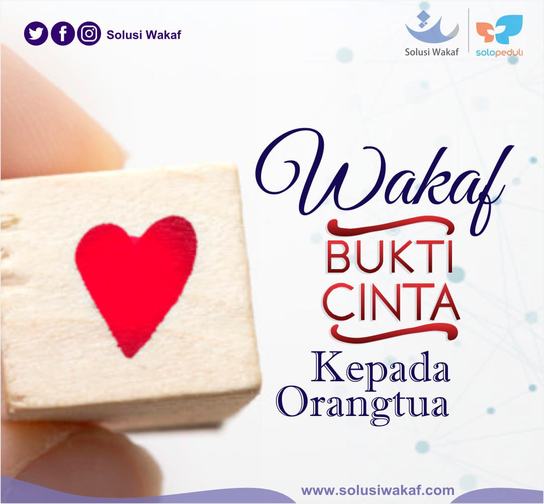 Wakaf Bakti Cinta kepada Orang Tua